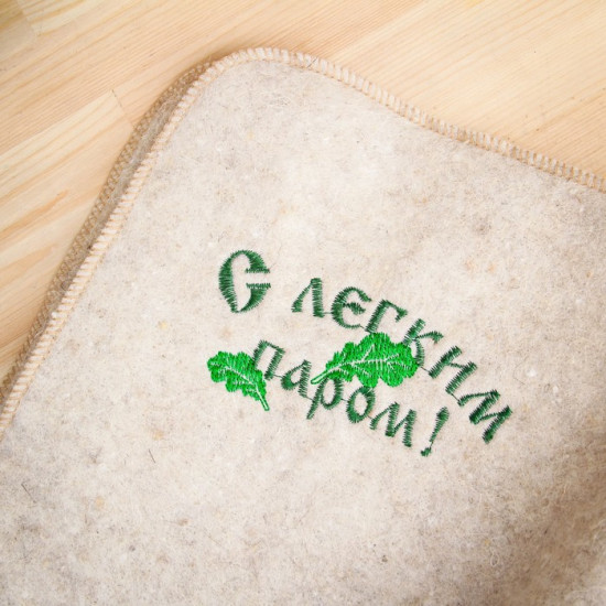 Лежак для бани и сауны «С лёгким паром»
