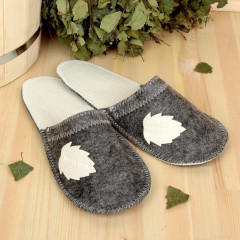 Тапочки для бани «Листок» - Фото 5