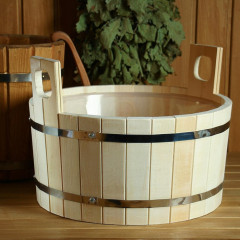 Шайка с вставкой пластиковой - Фото 3