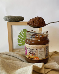 Масло топленое шоколадное с арахисом и гималайской солью «Гхи» - Фото 1