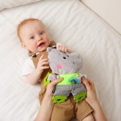 Игрушка-подвеска «Бегемотик Димочка» - Фото 1