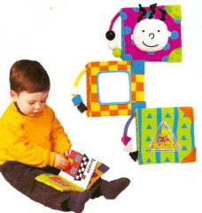 Набор мягких книжек на русском языке для изучающих формы (3 шт.) - Фото 1