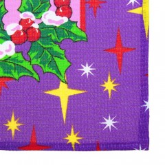 Полотенце вафельное набивное «С Новым годом!» (45х60 см) - Фото 1