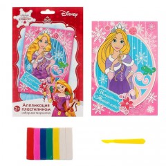 Аппликация пластилином «Волшебного Нового года. Рапунцель», 6 цветов пластилина по 10 гр - Фото 3
