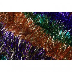 Мишура «Посеребрёная» (переливы), цвет в ассортименте - Фото 1