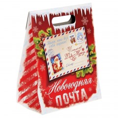 Пакет с клапаном «Новогодняя почта» (18×23 ×0,2 см) - Фото 2