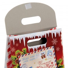 Пакет с клапаном «Новогодняя почта» (18×23 ×0,2 см) - Фото 1