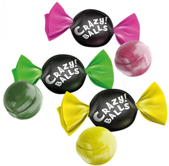 Карамель кислая «Crazy Balls»