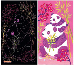 Набор для скретчинга «Животные с малышами» - Фото 3