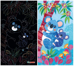 Набор для скретчинга «Животные с малышами» - Фото 4