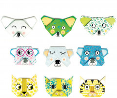 Набор для создания оригами «Мордочки животных» - Фото 2