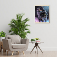 Картина по номерам «Бэтмен и женщина-кошка» - Фото 3