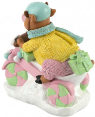 Копилка декоративная «Бычок-мотоциклист» - Фото 1