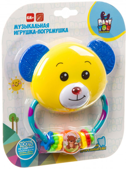 Игрушка-погремушка «Медвежонок»