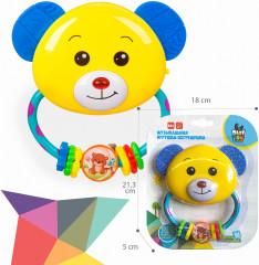 Игрушка-погремушка музыкальная «Медвежонок» - Фото 6