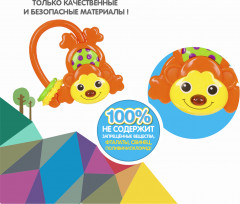 Игрушка-погремушка музыкальная «Обезьянка» - Фото 2
