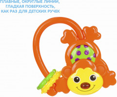 Игрушка-погремушка музыкальная «Обезьянка» - Фото 3