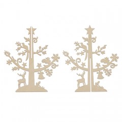 Декор под роспись «Новогодняя ёлочка» - Фото 1