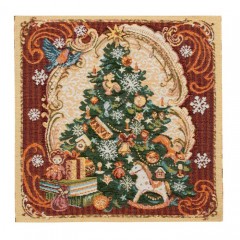 Салфетка «Новогодняя ёлка» (размер 30х30 см) - Фото 2