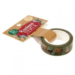 Декоративная клейкая лента «Тепла и уюта», (1,5 см х10 м) - Фото 1