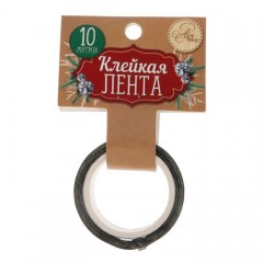 Голографическая клейкая лента «Веселого Нового года!», (1,5 см х10 м) - Фото 1