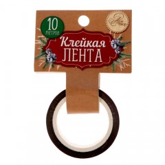 Голографическая клейкая лента «Почта Деда Мороза», (1,5 см х10 м) - Фото 1