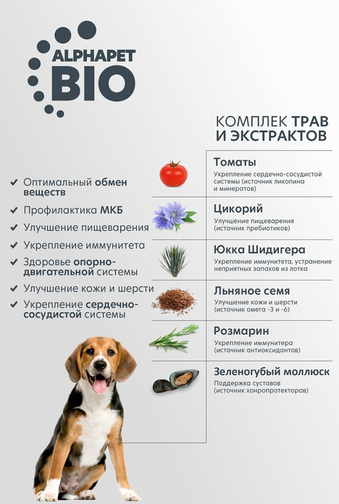 Корм для взрослых собак мелких пород с индейкой и рисом | WOW | AlphaPet | Фото 6