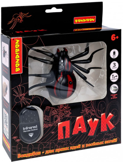 Игрушка развивающая с пультом «Паук»