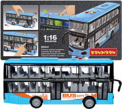 Машина инерционная «Двухэтажный автобус» - Фото 9