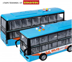 Машина инерционная «Двухэтажный автобус» - Фото 12