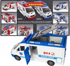 Машина инерционная «Полиция фургон» - Фото 8