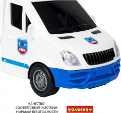 Машина инерционная «Полиция фургон» - Фото 12