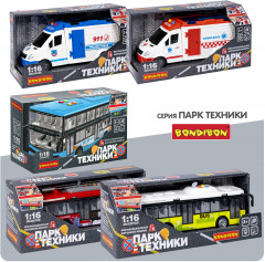 Машина инерционная «Полиция фургон» - Фото 15