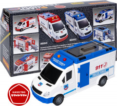 Машина инерционная «Полиция фургон» - Фото 16