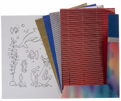 Набор картона цветного - Фото 1