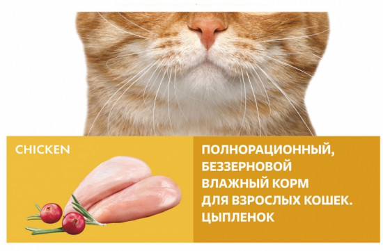 Консервы для кошек беззерновые