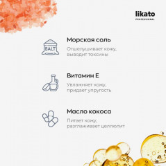 Скраб для тела антицеллюлитный с разогревающим эффектом - Фото 2