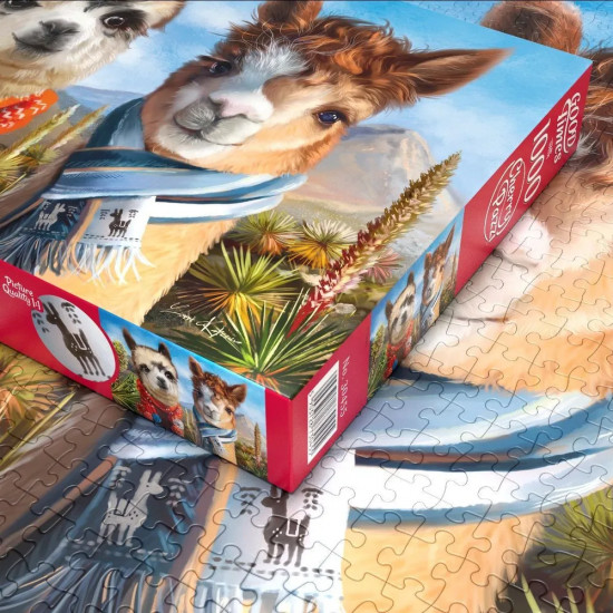 Пазлы «Друзья-альпаки»