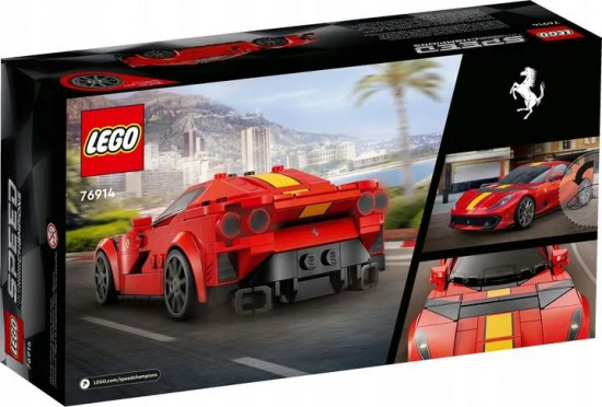 Конструктор LEGO® 76914 Гоночный автомобиль Ferrari 812 Competizione