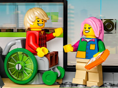 Конструктор City 60337 Пассажирский поезд-экспресс. Express Passenger Train - Фото 12