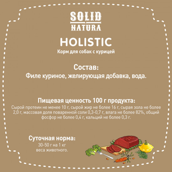 Корм для собак с курицей