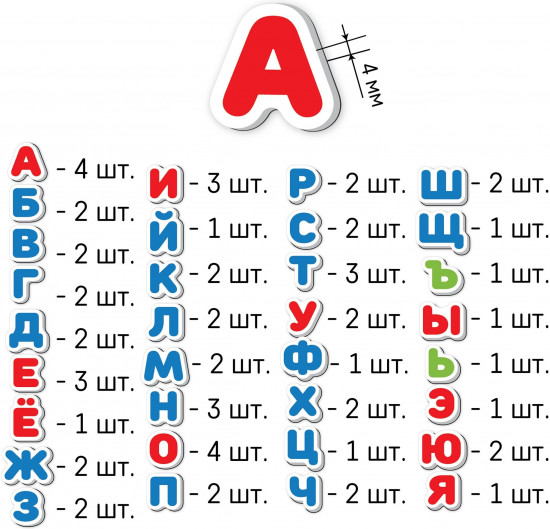Игра магнитная развивающая «Азбука»