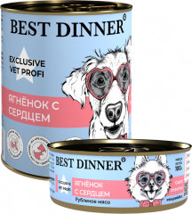 Корм для собак консервированный с ягненком и сердцем - Фото 1