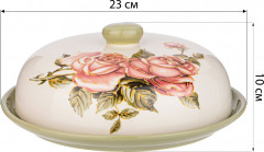 Блюдо для блинов с крышкой «Корейская роза» - Фото 2