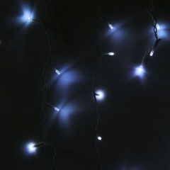 Гирлянда «Бахрома», 3х0,6 м, LED-160-220V, белый - Фото 3