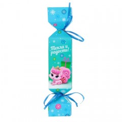 Складная коробка-конфета «Веселья и удачи!» - Фото 4