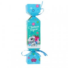 Складная коробка-конфета «Веселья и удачи!» - Фото 1