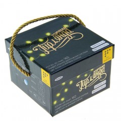 Гирлянда «Бахрома», 3х0,6 м, LED-160-220V, бело-синий, нить силикон - Фото 4