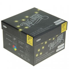 Гирлянда «Бахрома», 3х0,6 м, LED-160-240V, мультицвет, нить силикон - Фото 5