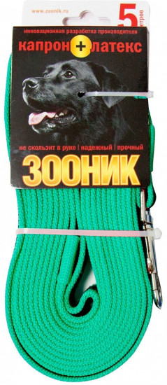 Поводок с латексной нитью
